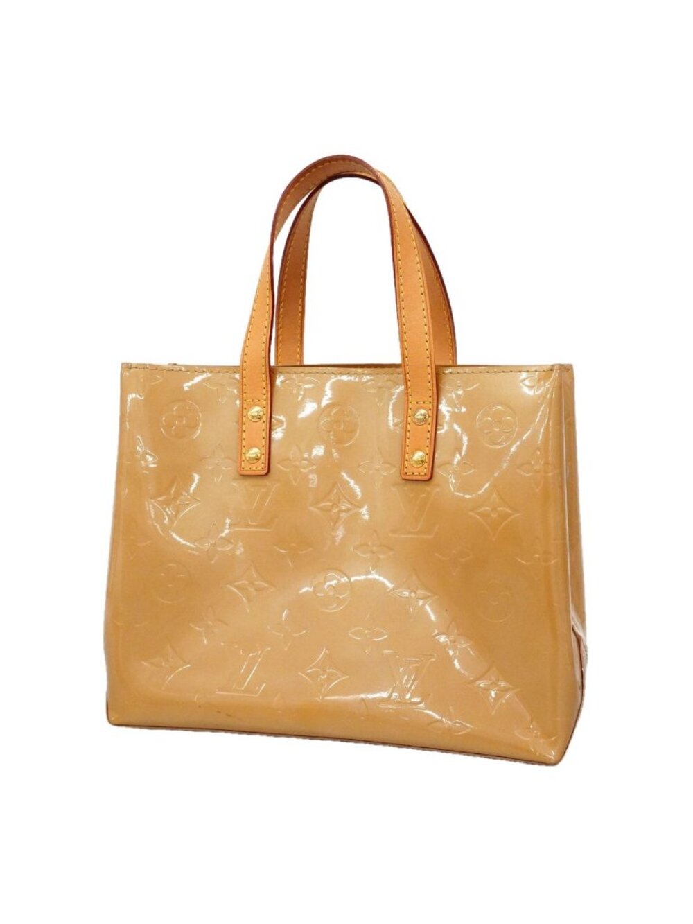 Louis Vuitton Handbag Vernis Reade PM Noisette